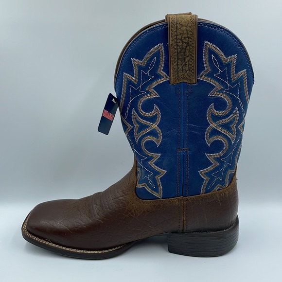 Durango Westward Western Boot -‎ Wide Square Toe Men’s Sz 10 - Picture 7 of 11